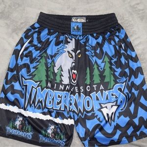 Minnesota Timberwolves basketball shorts NEW L